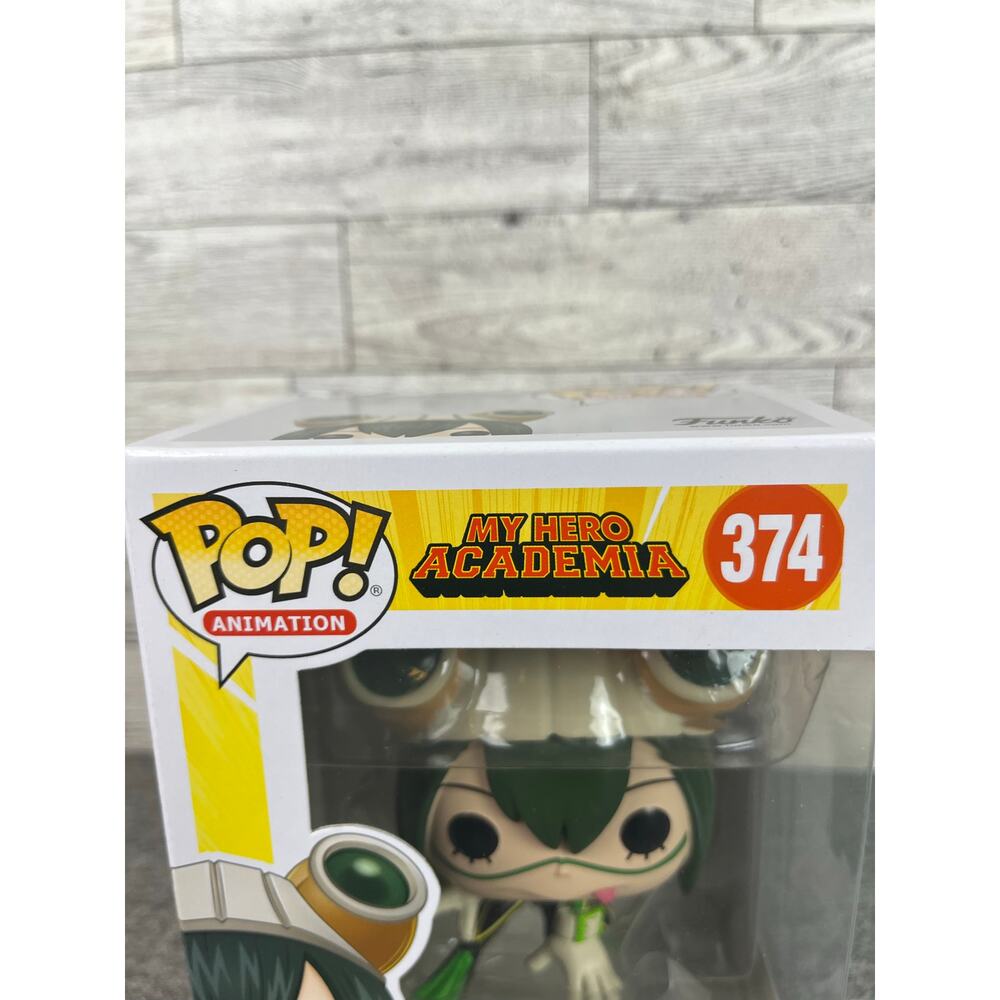 FUNKO POP HERO Tsuyu Asui Froppy #374 My Hero Academia Green Frog Vinyl Figure - Picture 2 of 8